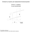 Планка J-профиль 24х18х2000 (ECOSTEEL_T-01-Сосна-0.5) по цене 695 ₽, заказать в Воронеже.